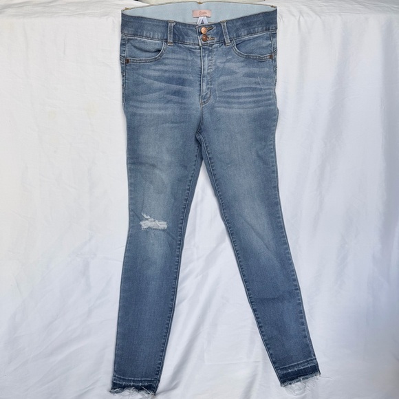 Candie's Denim - Candie's Light Blue Skinny Jeans with Distress